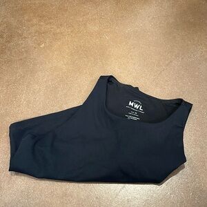 Madewell Black Sports Sports Bra